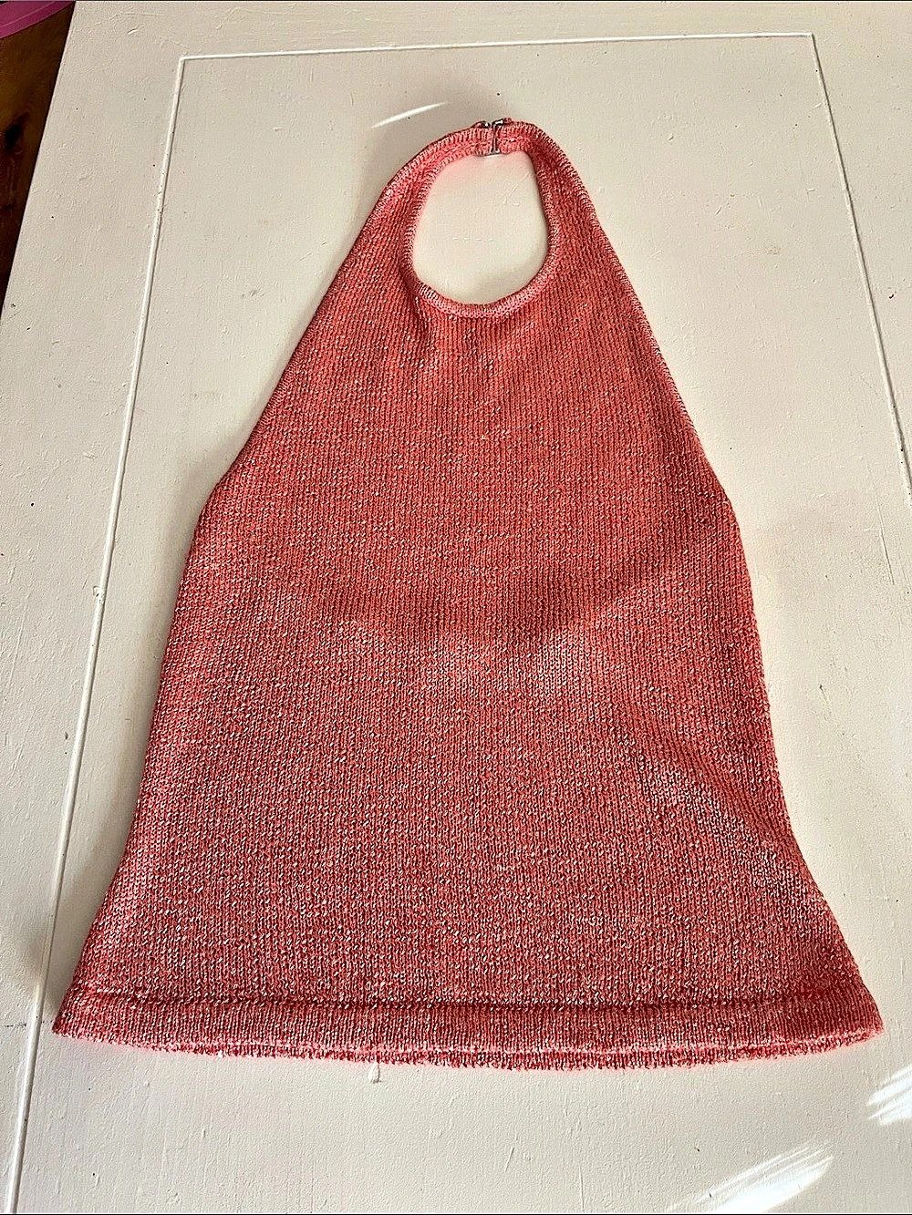 Pink Halter Tank Top Like New